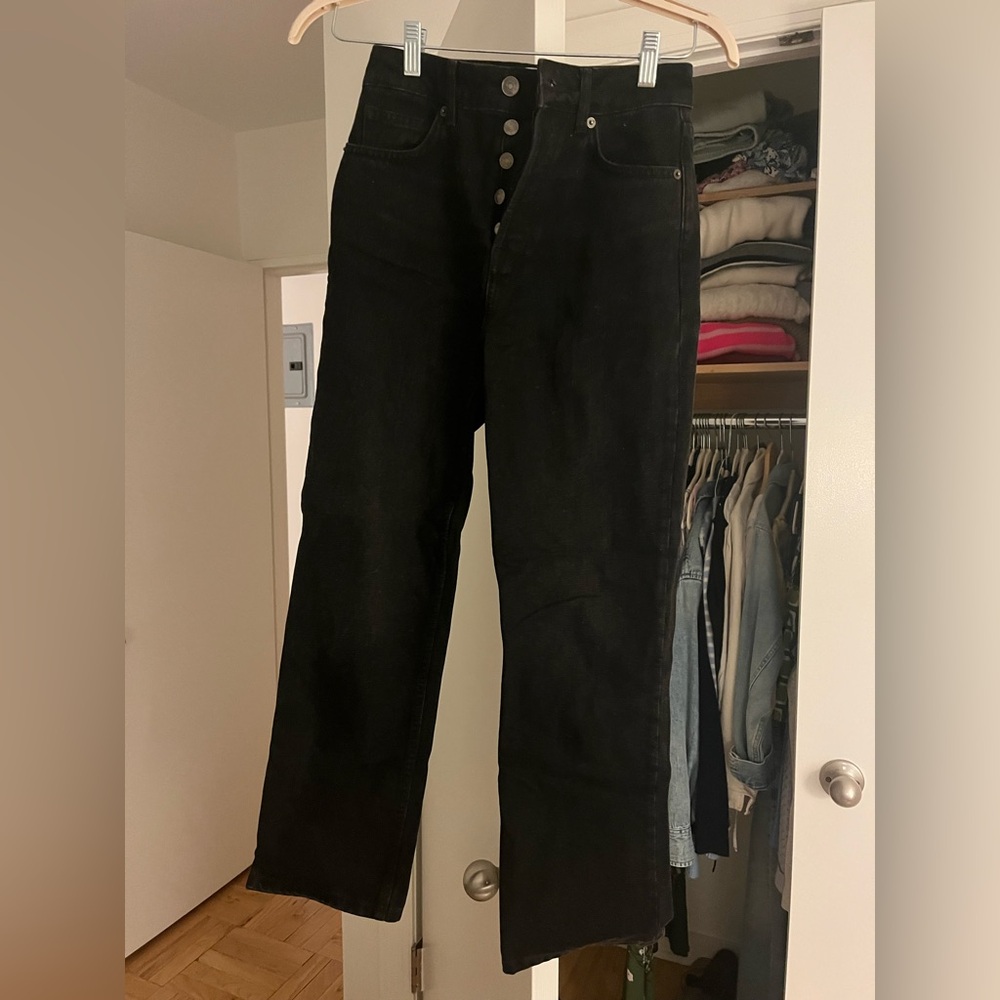 Black High-Waisted Jeans